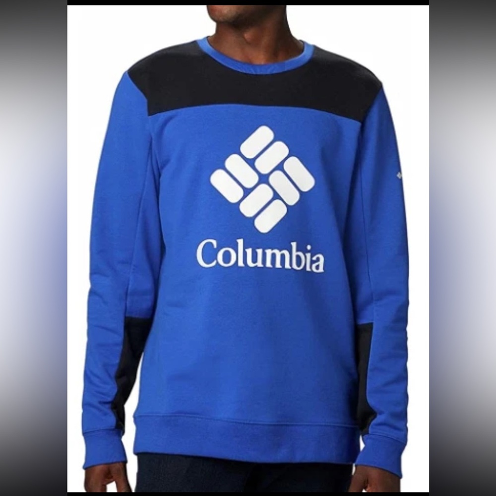 Columbia Blue and Black Men's Sweatshirt